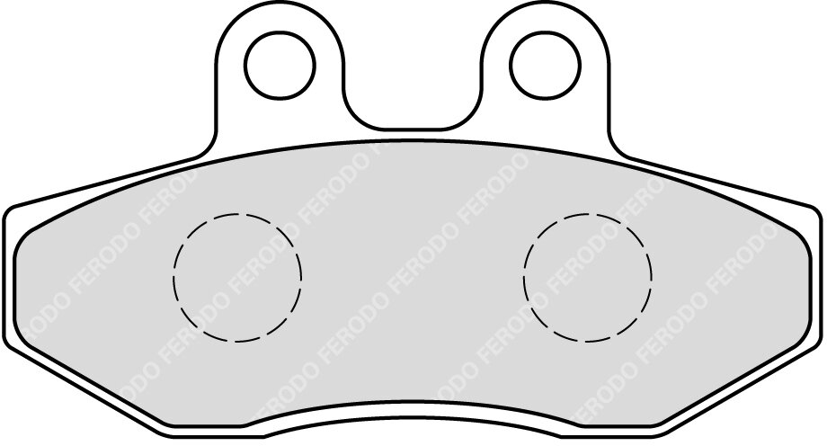 FDB2224EF BRAKE PADS ORGANIC