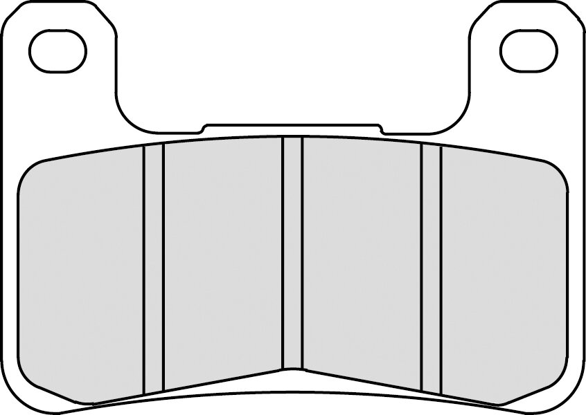 FDB2204 ZRAC BRAKE PADS SINTER RACING