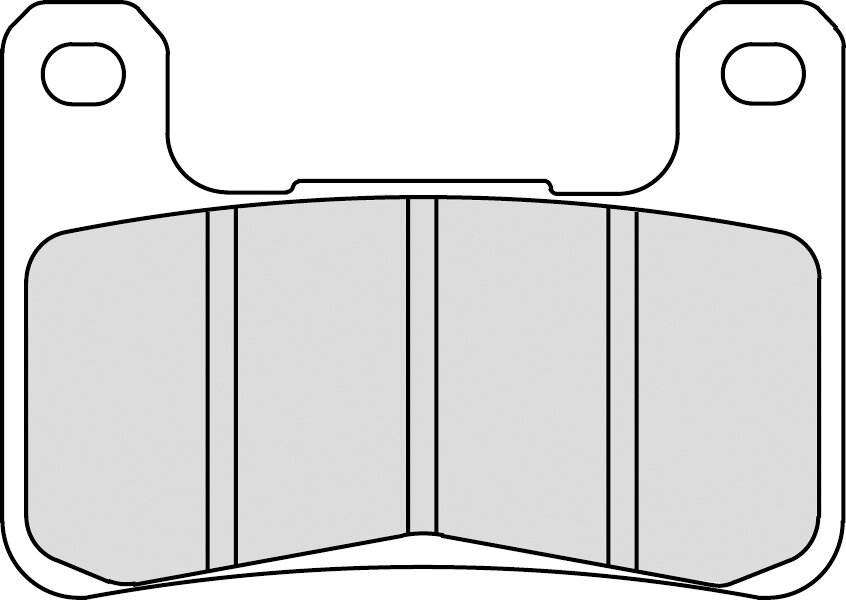 FDB2204 ZRAC BRAKE PADS SINTER RACING