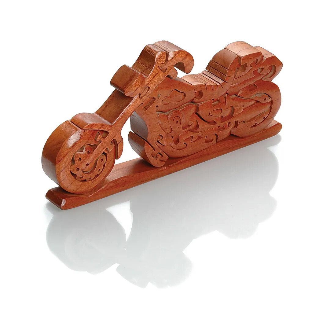 Puzzel Motorbike 1 wood