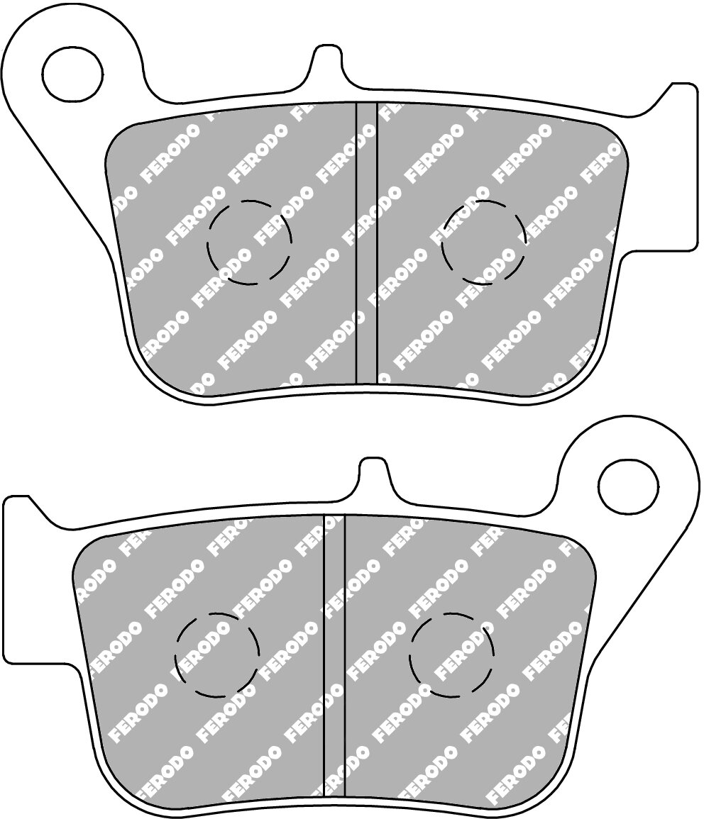 FDB2312EF BRAKE PADS ORGANIC