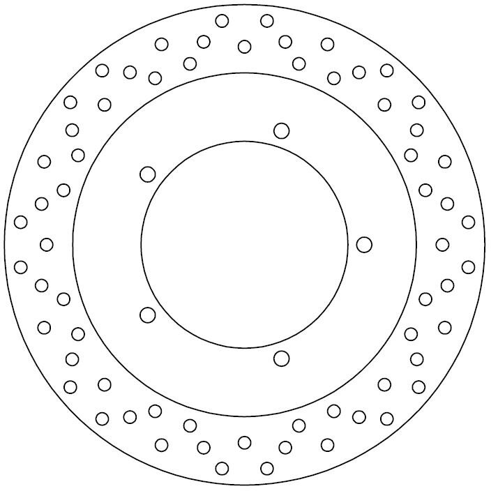 FMD0454R FIXED BRAKE DISC