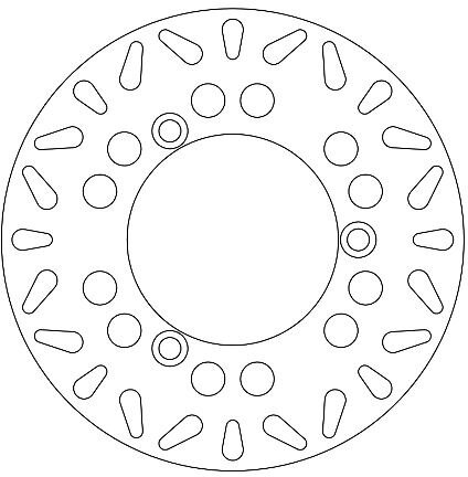 FMD0324R FIXED BRAKE DISC
