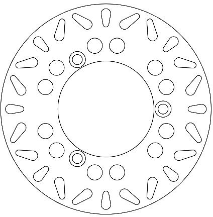 FMD0324R FIXED BRAKE DISC