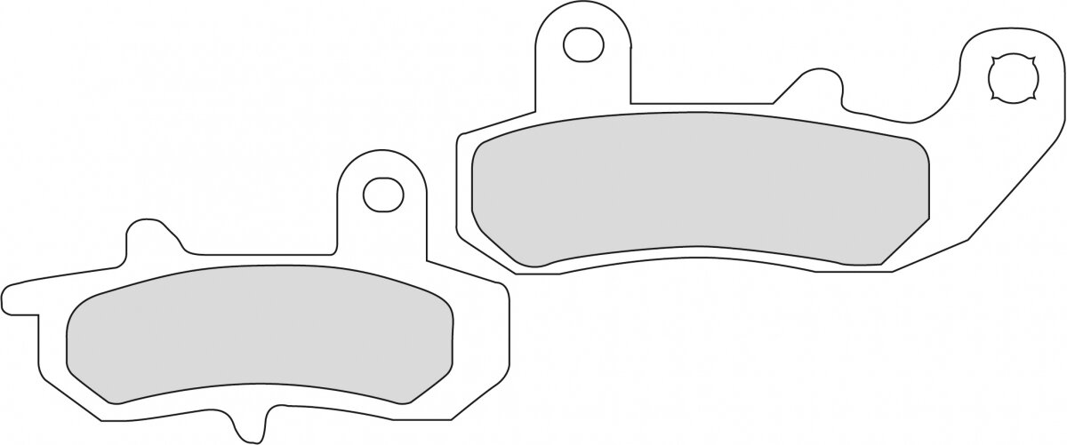 FDB607P BRAKE PADS ORGANIC