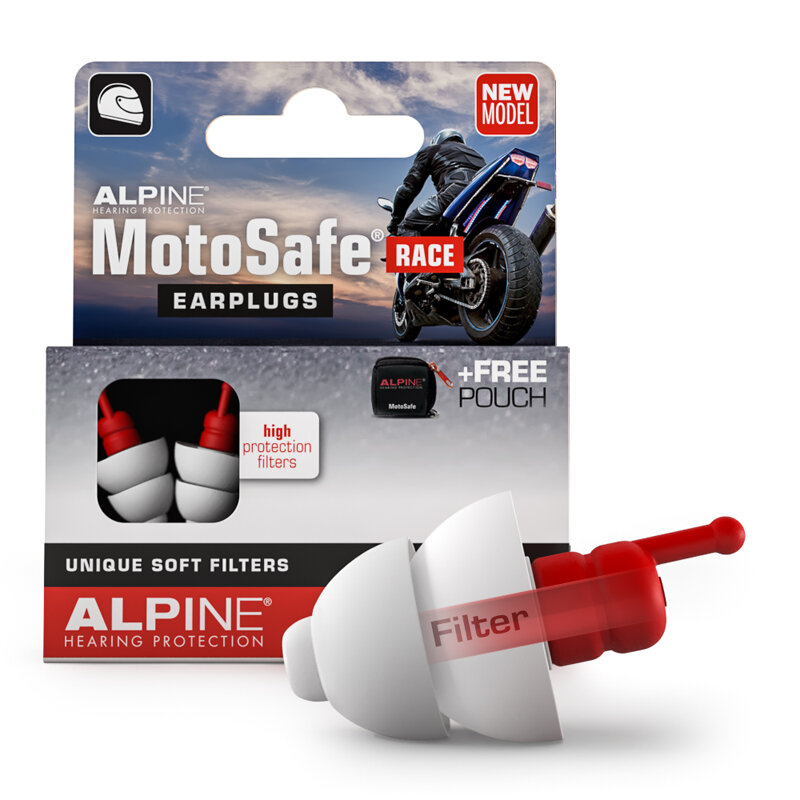 Alpine MotoSafe Race oordoppen