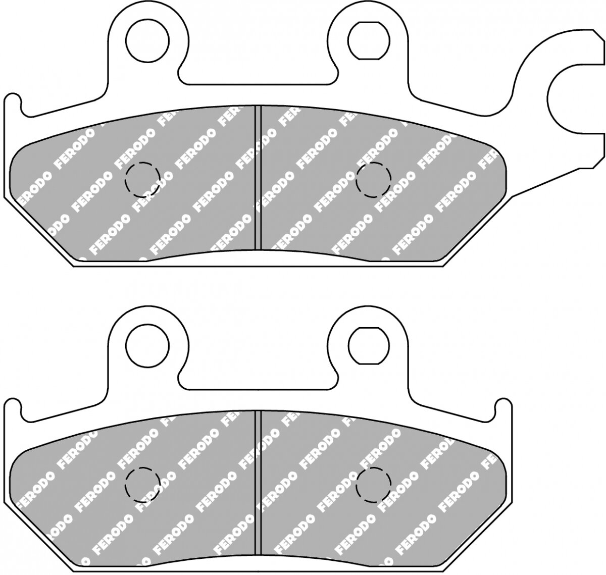 FDB2301SG BRAKE PADS SINTER