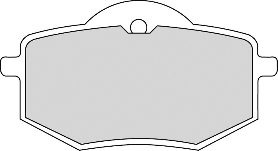 FDB591P BRAKE PADS ORGANIC