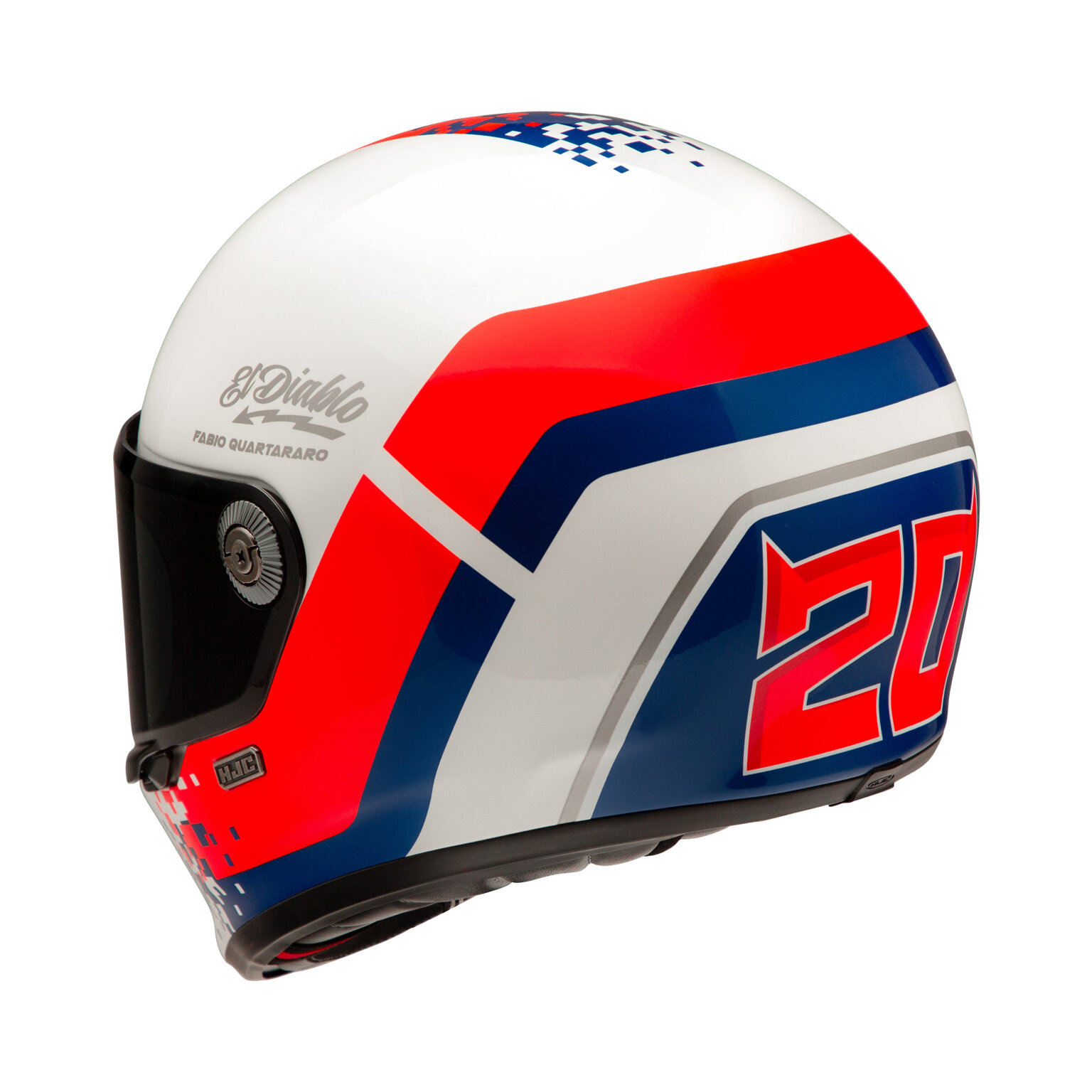 V10 FQ20 retro - Wit_Rood - L