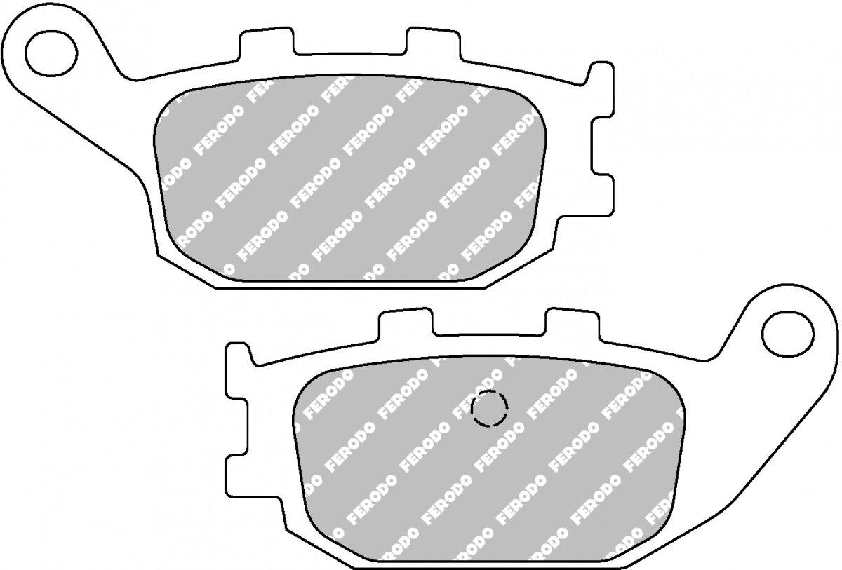 FDB2130AG BRAKE PADS ORGANIC