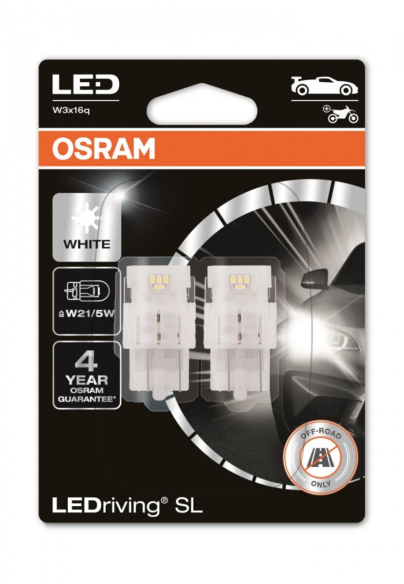 12V 1,9W W3x16q LEDRIVING SL WHITE 6000K