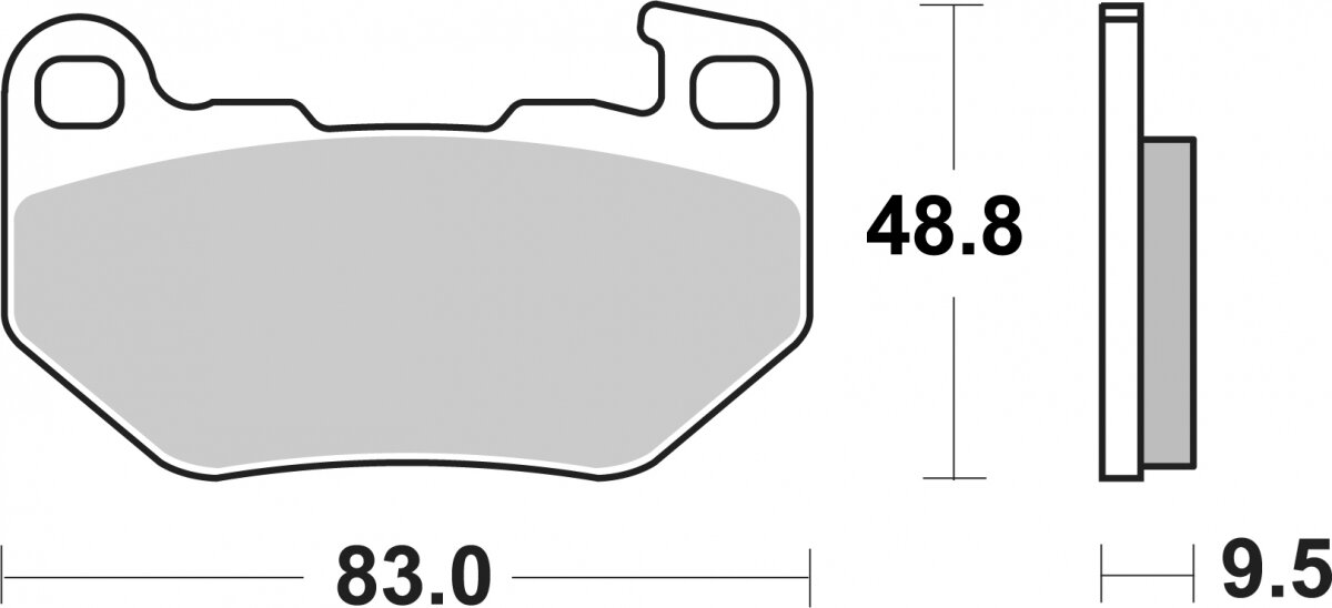 993H.LS BRAKE PADS SINTER