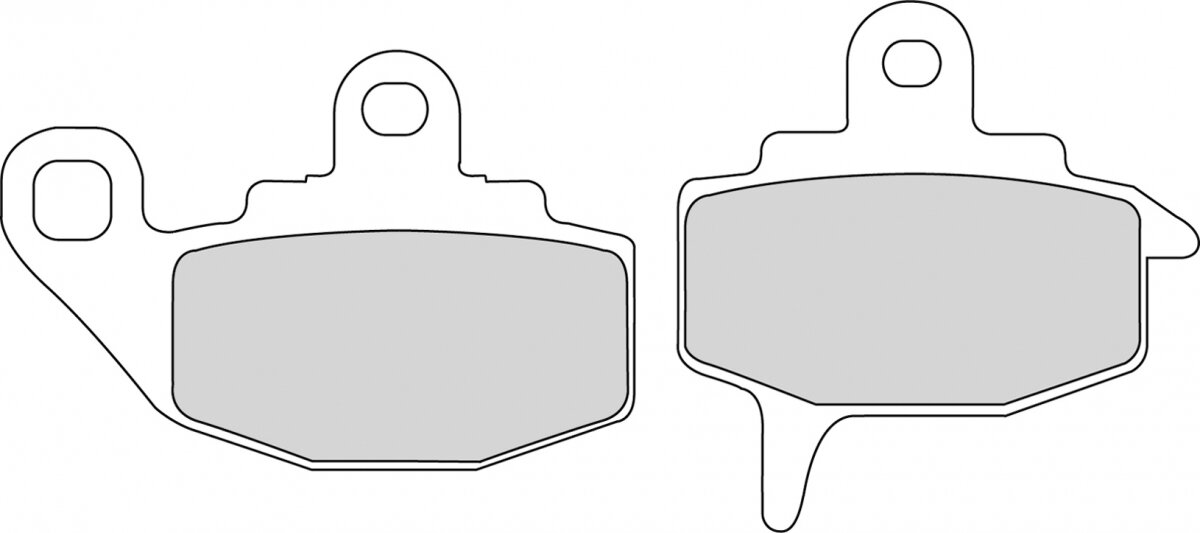 FDB494P BRAKE PADS ORGANIC