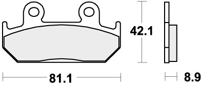 593RST BRAKE PADS SINTER SPORT