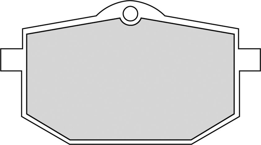 FDB583P BRAKE PADS ORGANIC