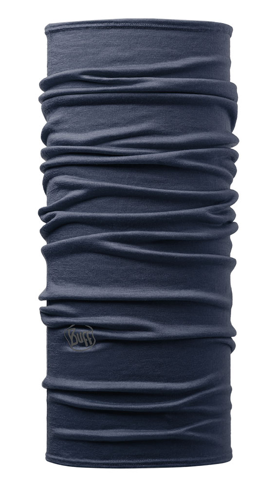 Buff Lightweight Merino Wool Solid Denim