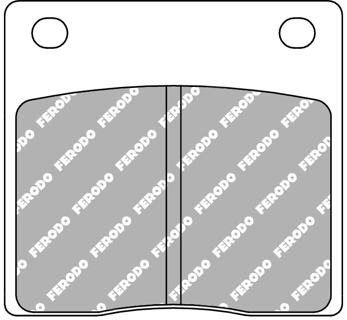 FDB151PRP BRAKE PADS POLISHED ROTOR