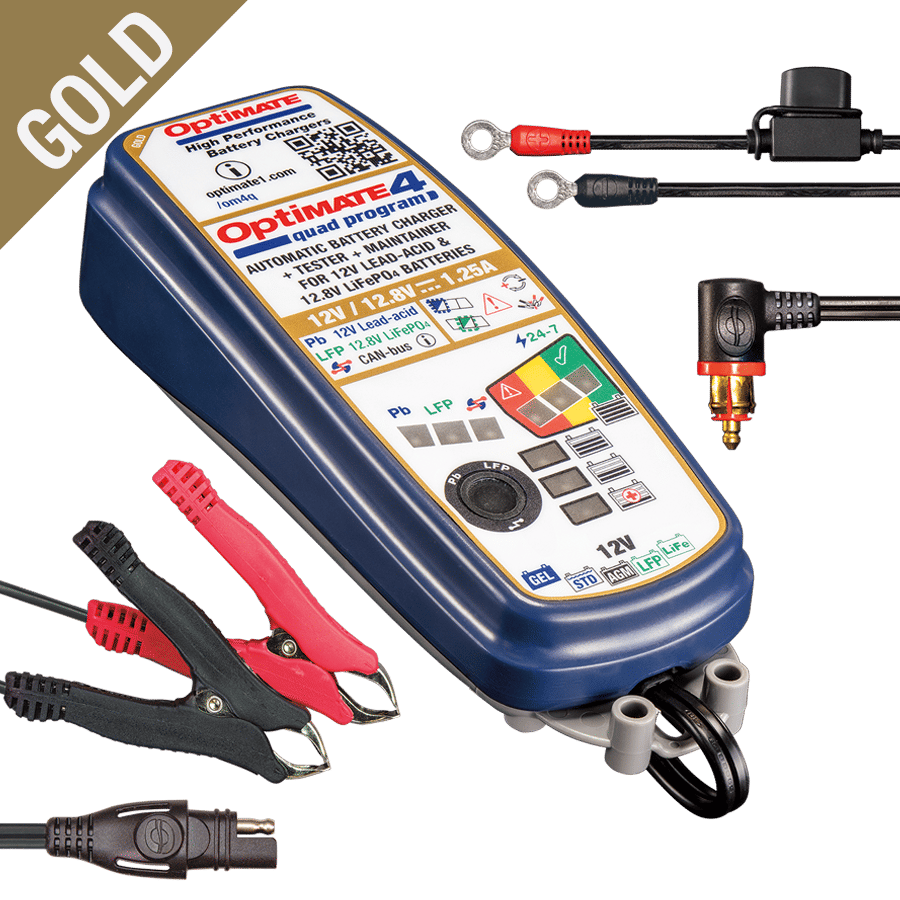 OPTIMATE 4 Quad Premium Canbus Gold