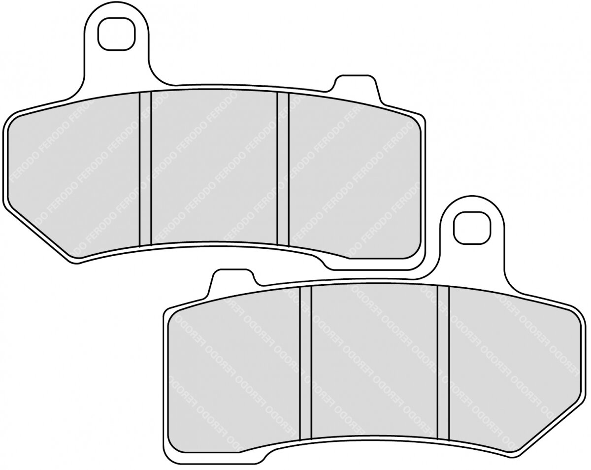 FDB2210P BRAKE PADS PLATINUM