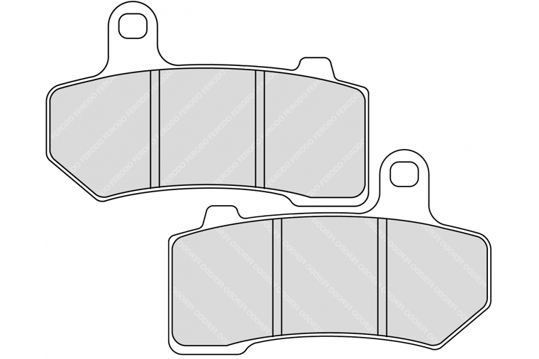 FDB2210P BRAKE PADS PLATINUM