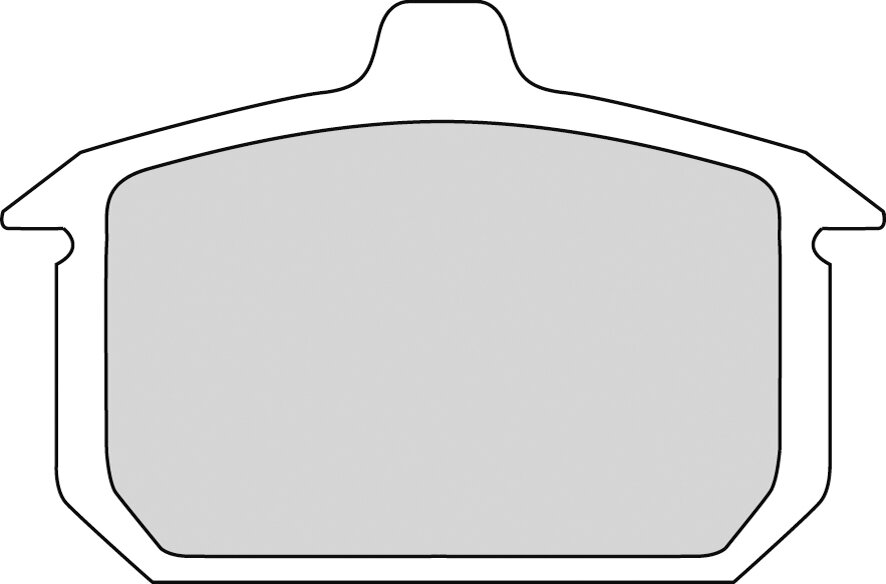 FDB335P BRAKE PADS ORGANIC