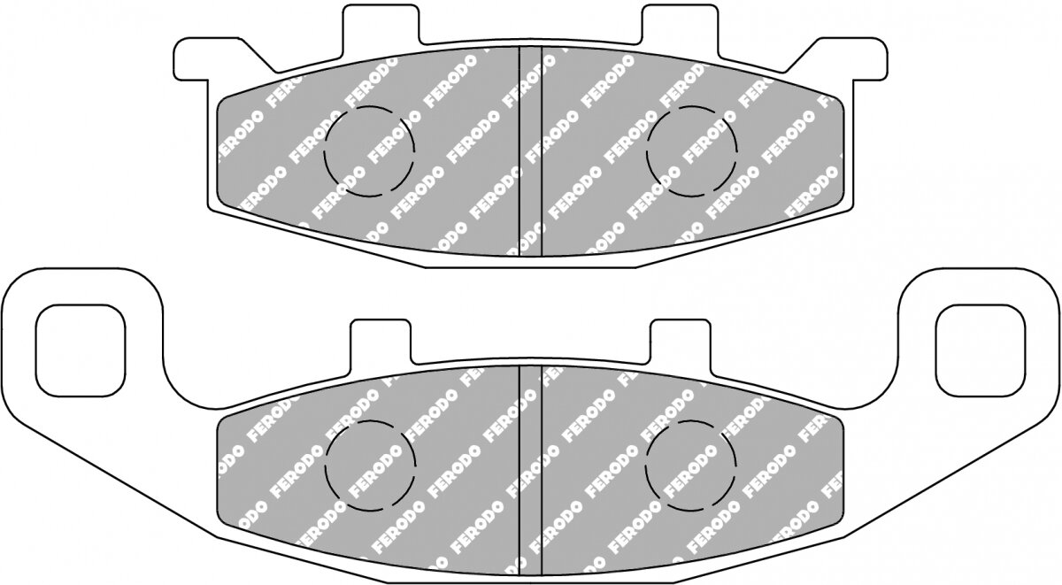 FDB481EF BRAKE PADS ORGANIC