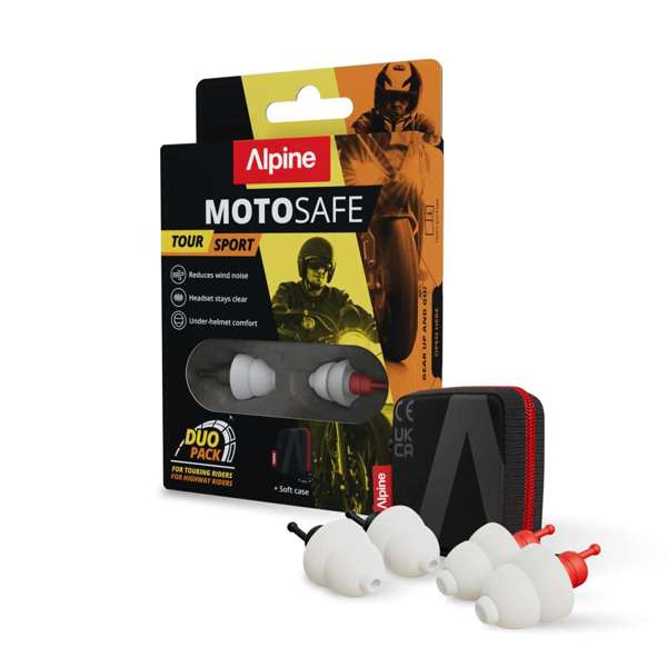 Alpine Motosafe Duo Pack oordoppen