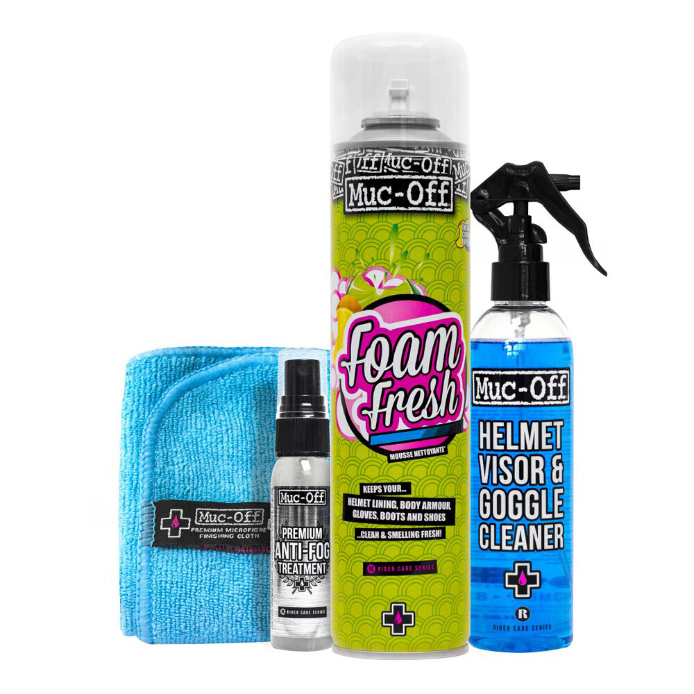 Helmet care kit