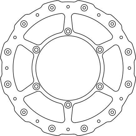 FMD0457MXR FIXED BRAKE DISC