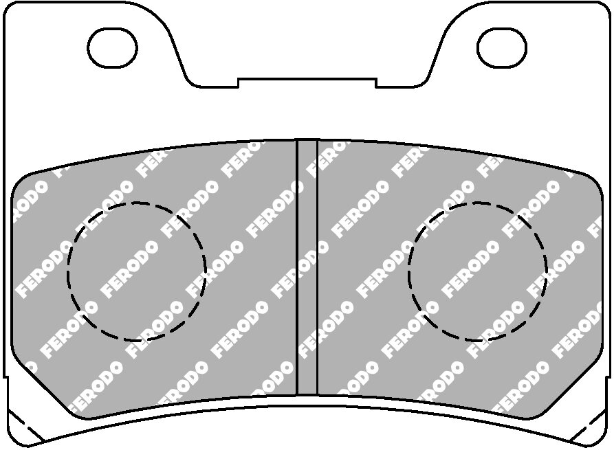FDB666ST BRAKE PADS SINTER