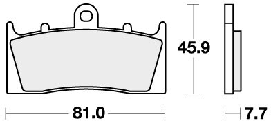 743HS BRAKE PADS SINTER