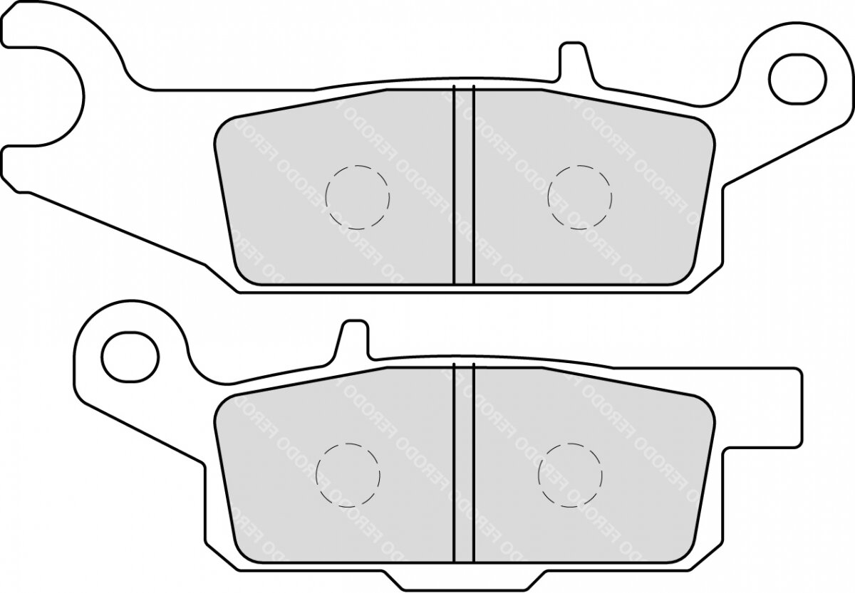 FDB2232SG BRAKE PADS SINTER