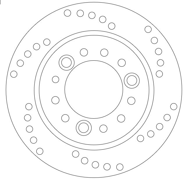 FMD0025R FIXED BRAKE DISC