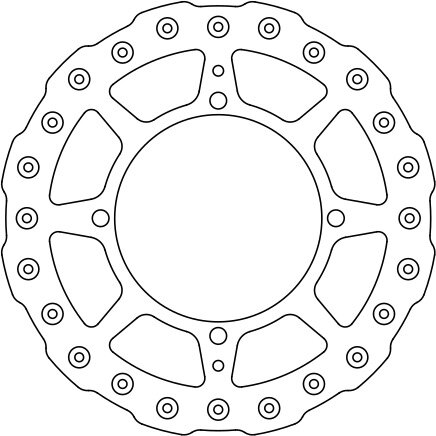 FMD0396MXR FIXED BRAKE DISC