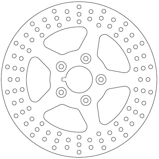 FMD0267R FIXED BRAKE DISC