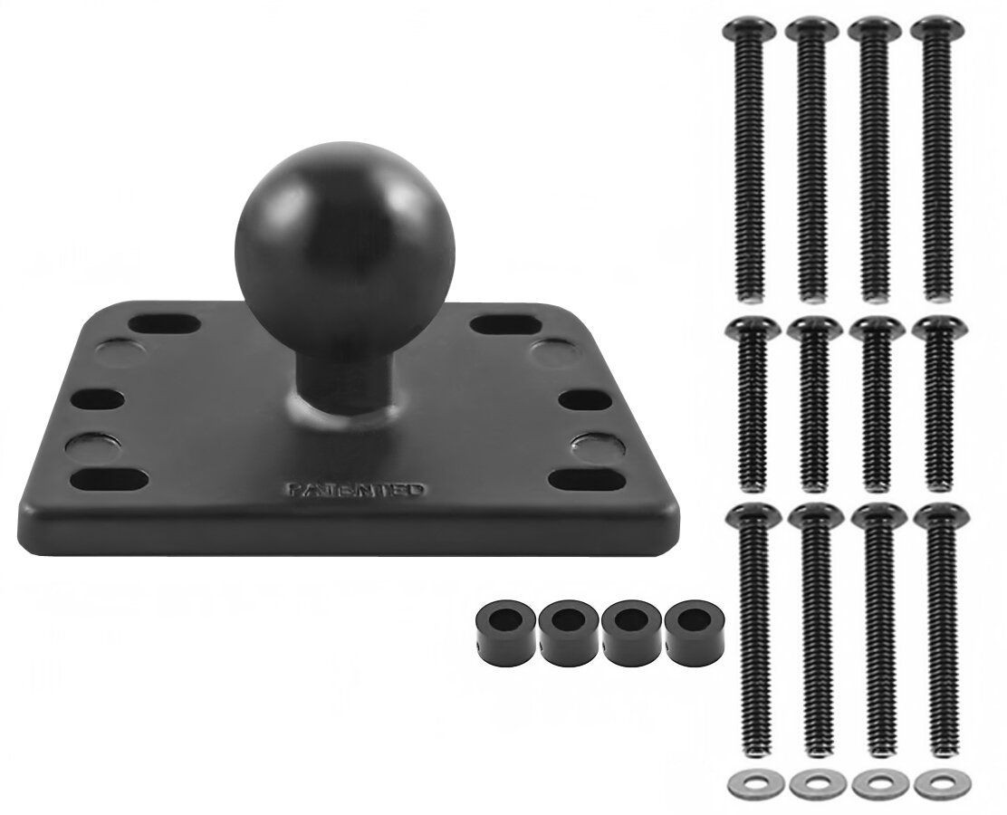 Ram Mounts B-345-U Voetplaat Rempot Bevestiging