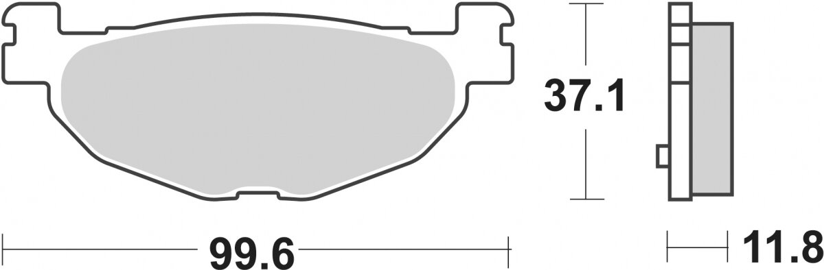 185MS BRAKE PADS SINTER