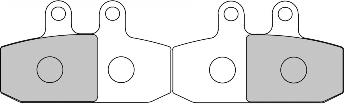 FDB2146P BRAKE PADS ORGANIC