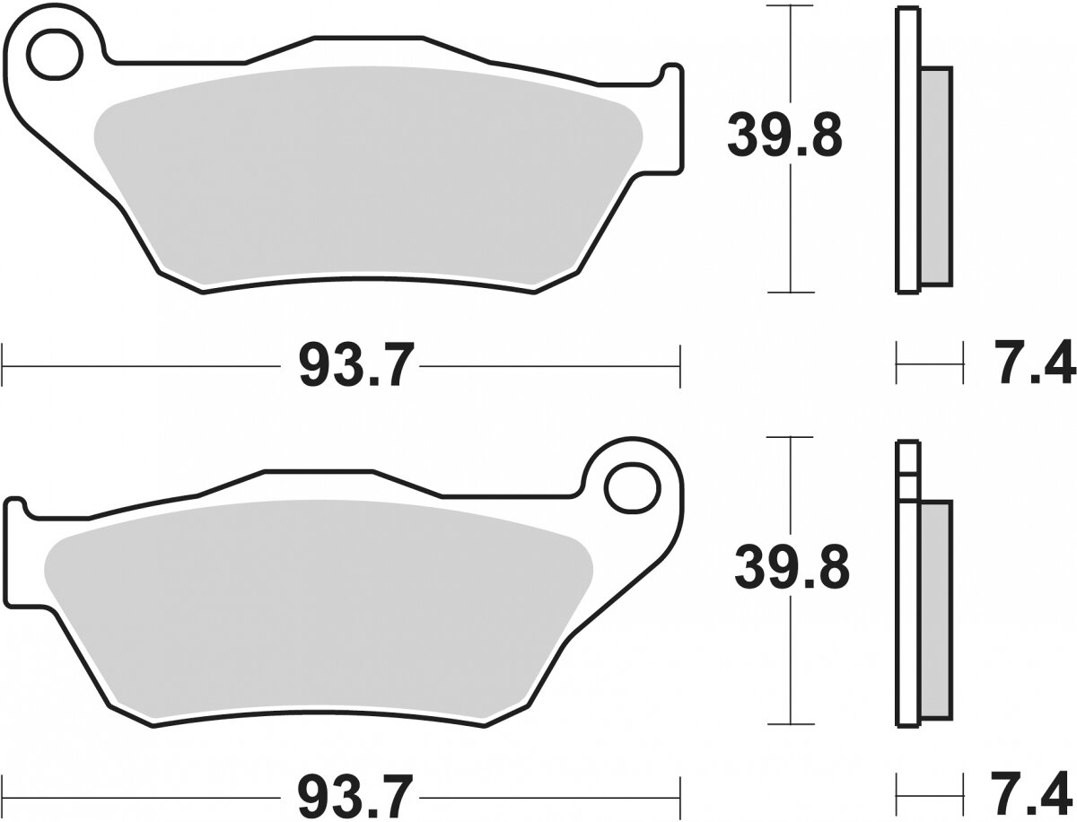194MS BRAKE PADS SINTER