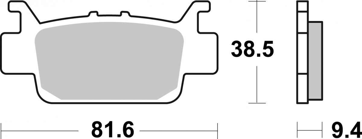 975SI BRAKE PADS SINTER