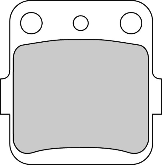 FDB381EF BRAKE PADS ORGANIC