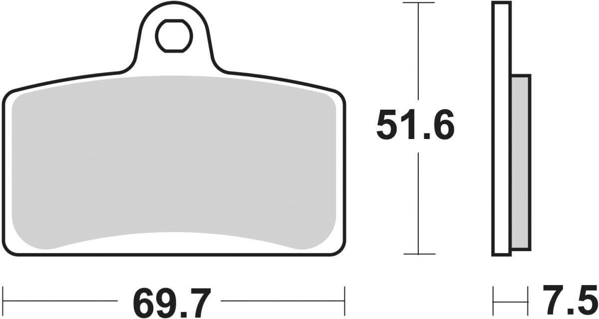189MS BRAKE PADS SINTER