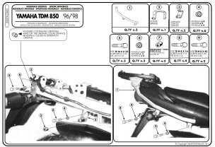 336F-MONORACK TDM850 96-UP