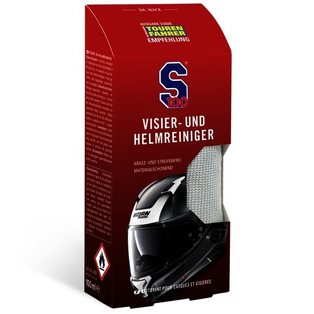 Vizier- en helmreiniger 100ml
