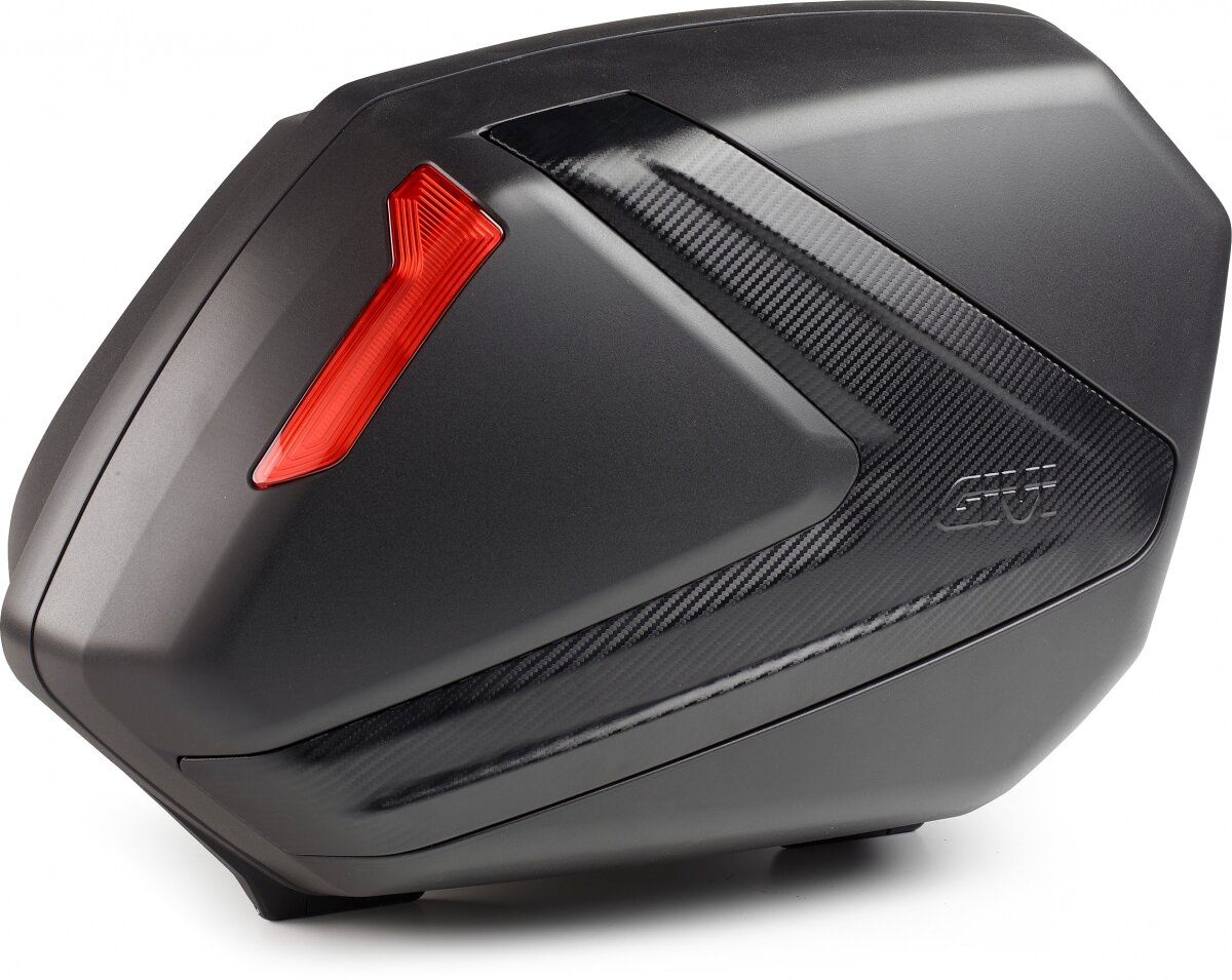 V37NN-zijfkoffers, rode reclector & caronlook
