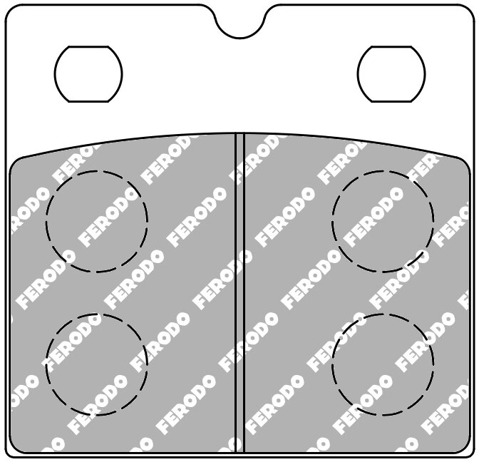 FDB108EF BRAKE PADS ORGANIC