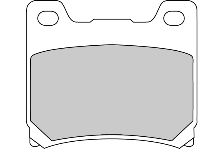 FDB337EF BRAKE PADS ORGANIC