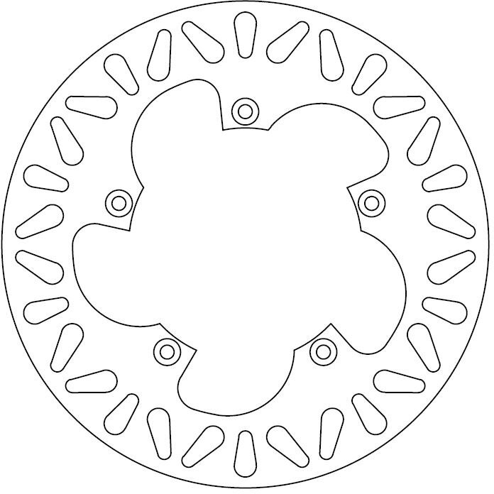 FMD0447R FIXED BRAKE DISC