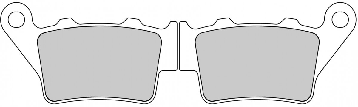 FDB2005EF BRAKE PADS ORGANIC