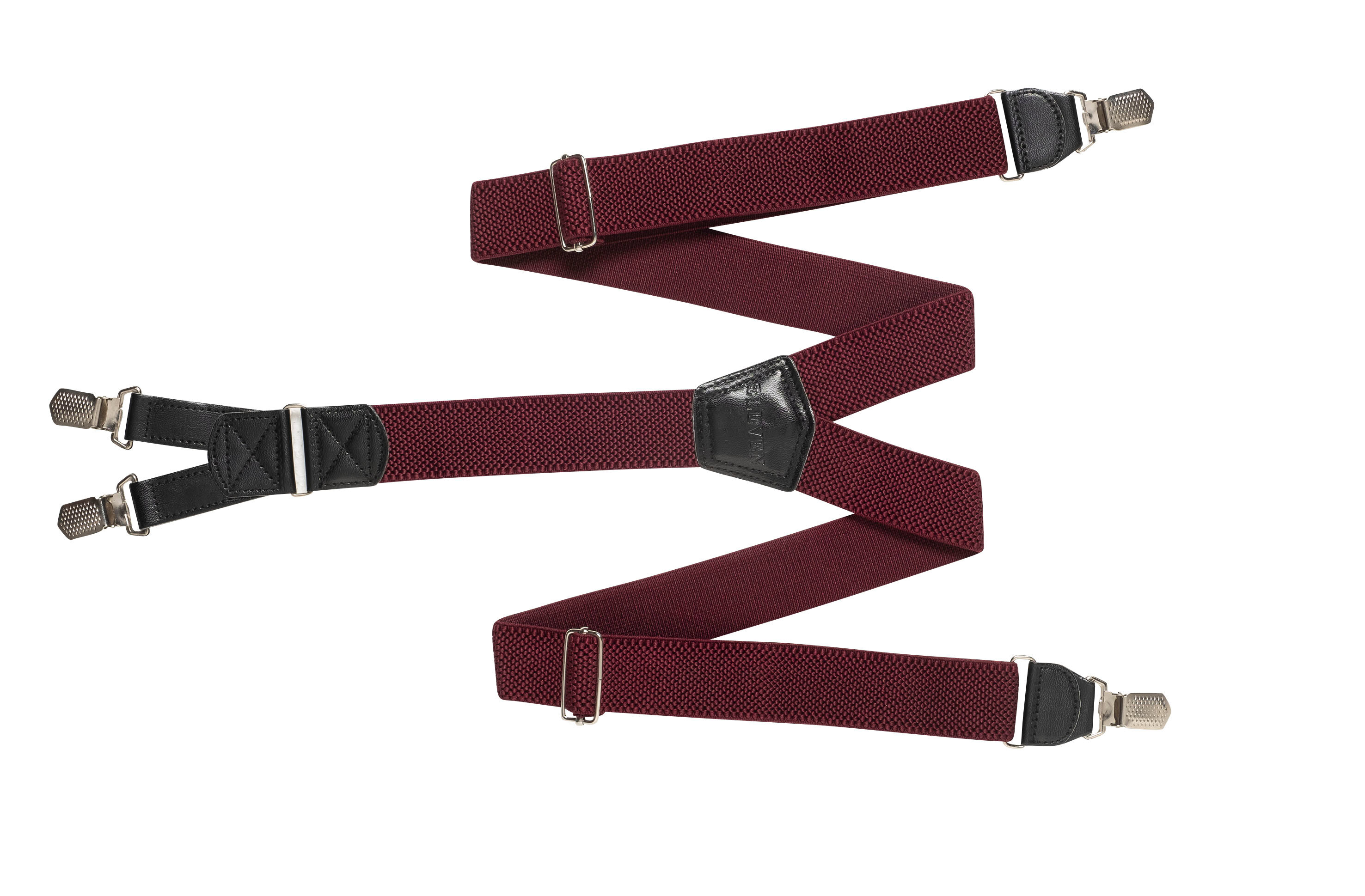Hendrik Bretels Bordeaux rood